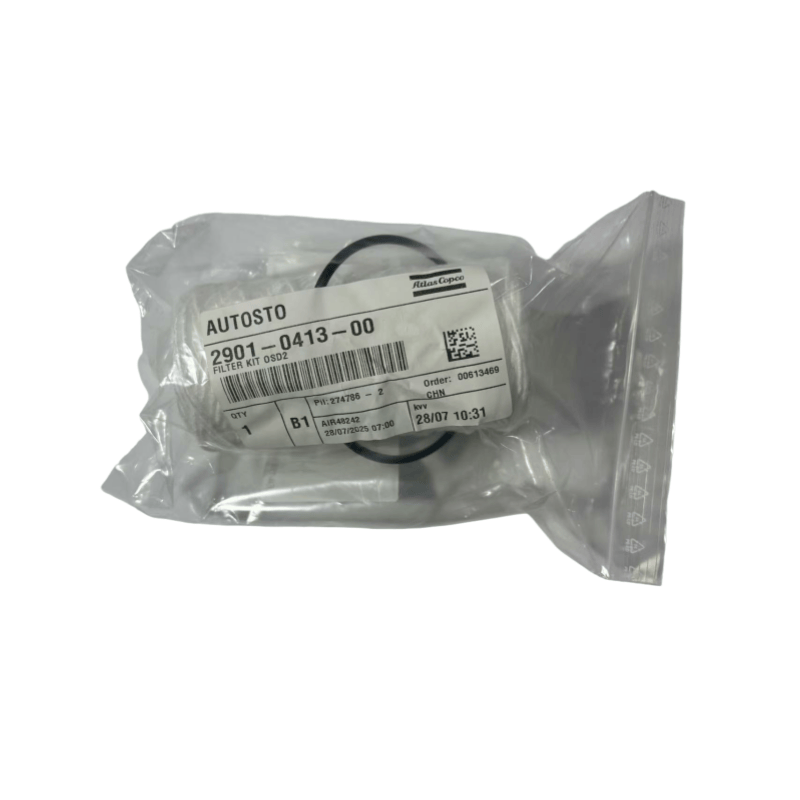 2901041300 Atlas Copco Oil Disuntik Skru Pemampat Kit Penapis OSD22-90 Asal