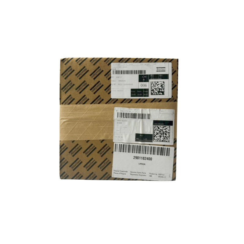 Asal 2901182400 Atlas Copco Oil Suntikan Skru Pemampat Lipseal