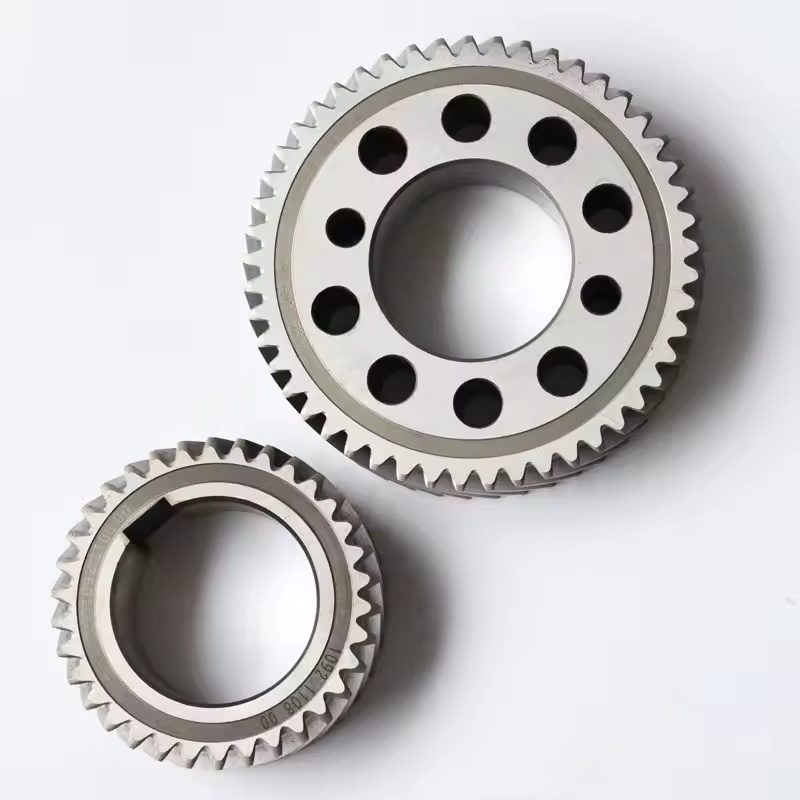 Atlas Copco Roda Gear Steel Stainless 1092110800 & 1092110900 untuk alat ganti logam pemampat udara skru