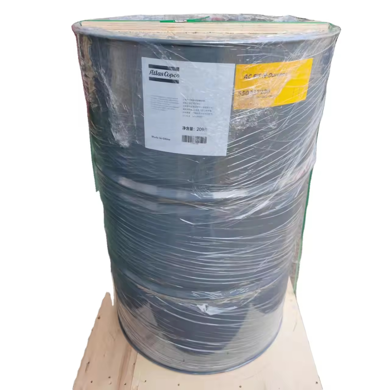 2908850800 minyak pelincir 55 galon roto-h untuk pemampat udara copco atlas