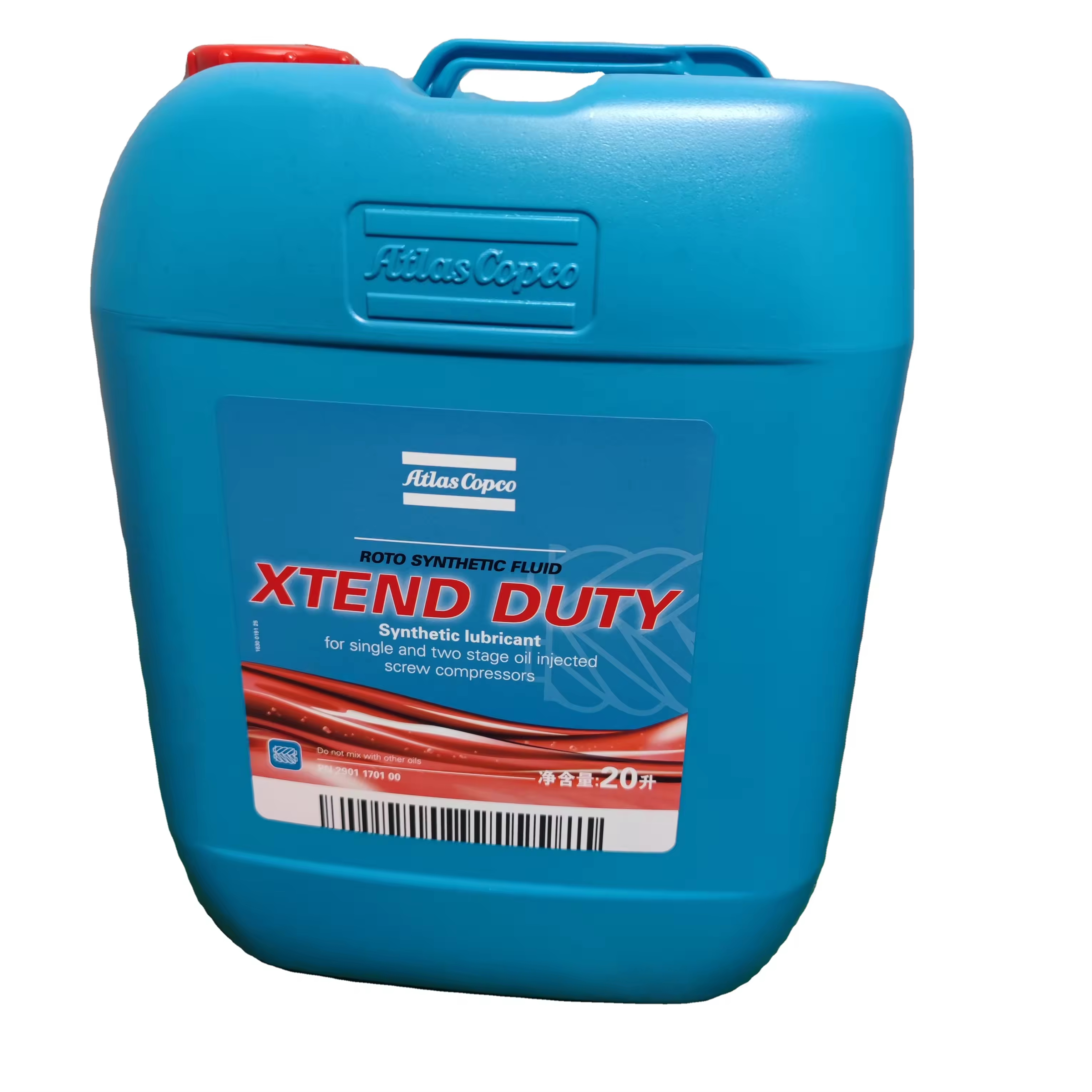 2901170100 Atlas Copco Keadaan Baru Anti-Wear Hidraulik Minyak Pelincir Minyak Botol Pemampat Udara