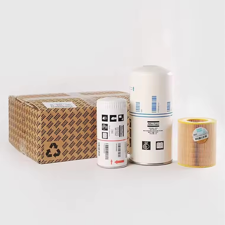 Atlas Copco Kit Penapis Minyak Udara Industri 3002600790 Pemampat Pemampat untuk Pemampat Udara Skru dengan Penggunaan 4000 Jam