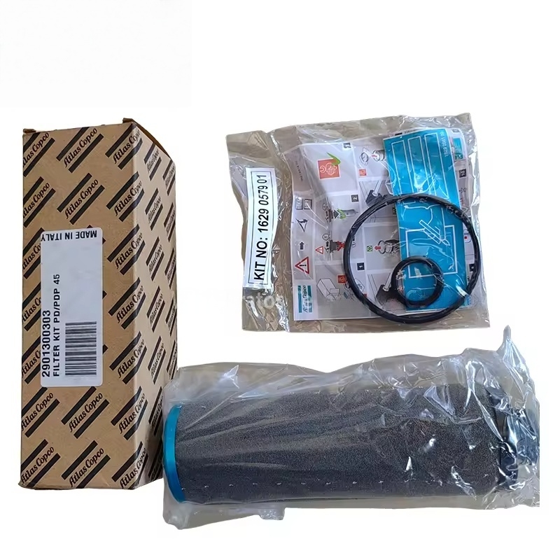 Atlas Copco 2901300303 Kit Penapis PD PDP 45 untuk Penapisan Kekurangan Kekurangan Udara Tinggi Precision Mudah Pasang Comprar En Line
