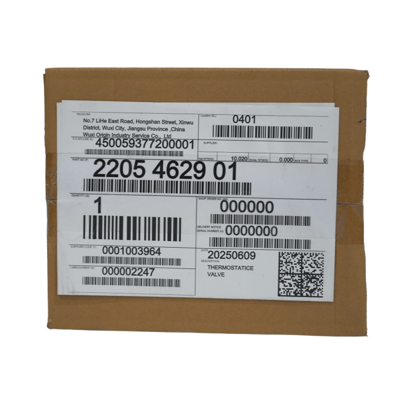 Atlas Copco Thermostatice Valve Bahagian 2205462901