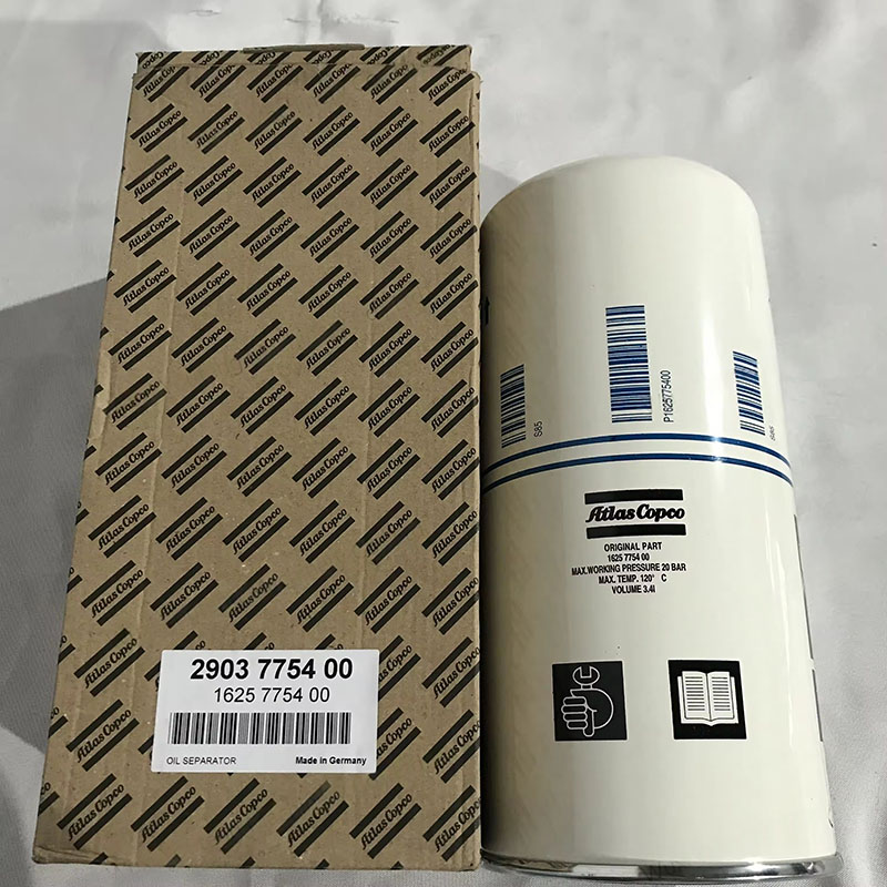 2903775400 = 1625775400 Atlas Copco Screw Air Compressor Oil Filter Original
