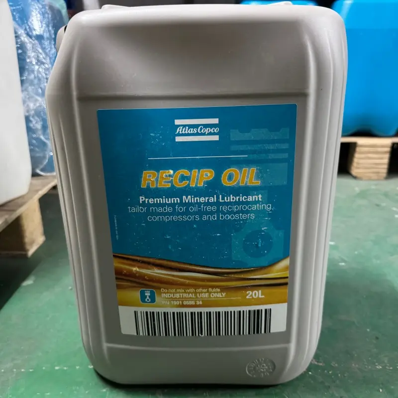 Atlas Copco 1901055534 Minyak Pemampat Paroil M 20L Minyak Pelincir Tulen