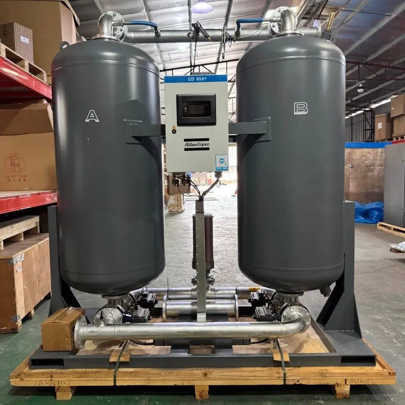Atlas Copco CD850+ Pengering Udara Penjerapan Pengering Udara Atlas Copco Pengering Udara Tulen
