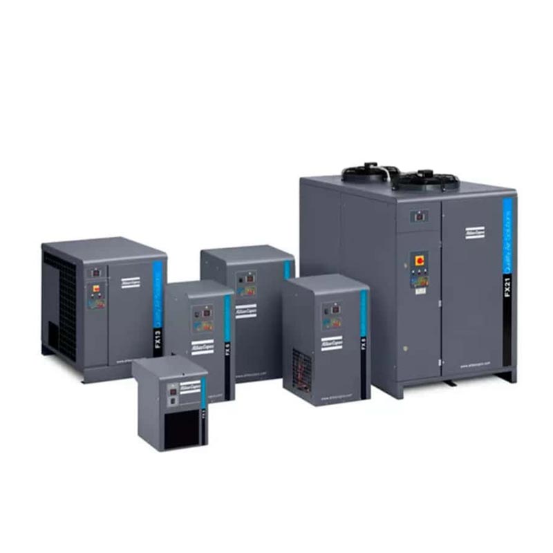 Pengering Udara Penyejuk Atlas Copco F285 17.1 M3 setiap Min Pengering Udara Mampat Industri Tulen 16Bar