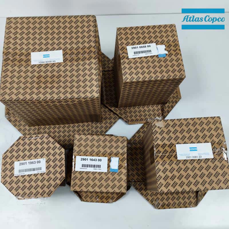 Kit Pemisah Minyak Alat Ganti Atlas Copco 2901085800 2901164300 2901196300 1094805899 2901056622