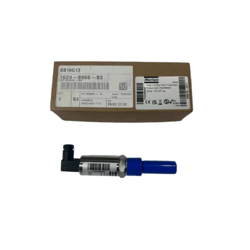 Asal 1624896683 Atlas Copco Air Compressor PDP Sensor -50C Bahagian